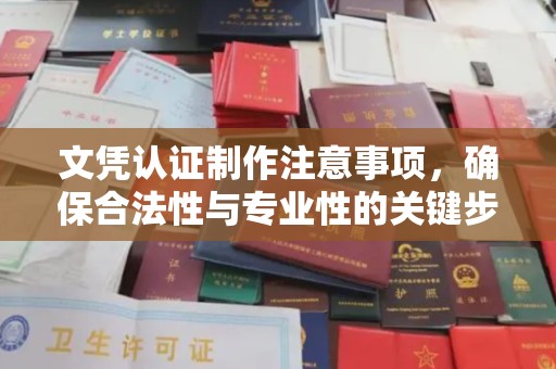 柘荣文凭认证制作注意事项，确保合法性与专业性的关键步骤