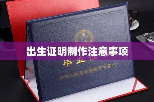 柘荣出生证明制作注意事项