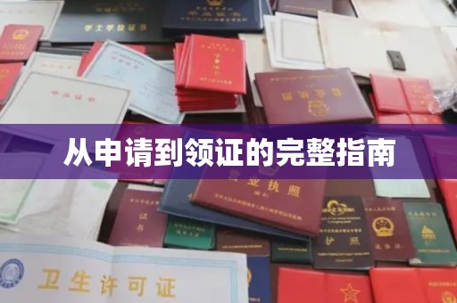 柘荣从申请到领证的完整指南